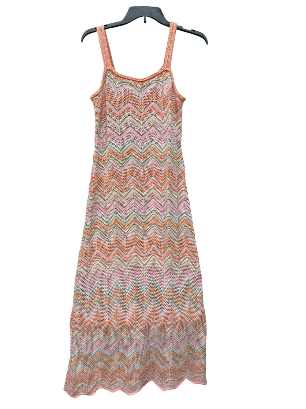 Crochet multicolor dress